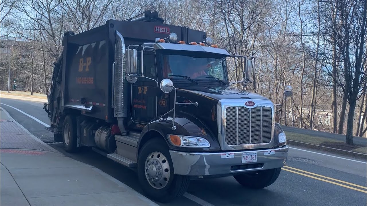 B-P Trucking  72 ~ Peterbilt 348 Heil PT1000 Rear Loader