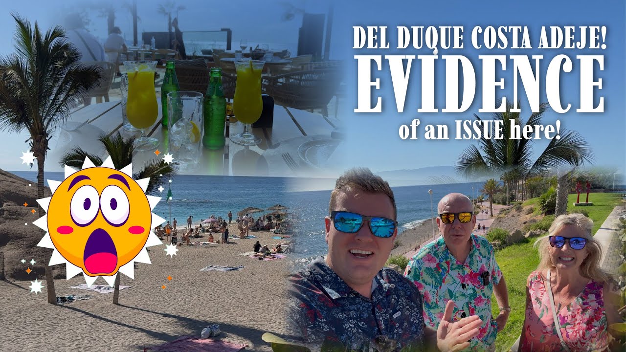 A very evident ISSUE at Beautiful Del Duque in Costa Adeje Tenerife! ☀️