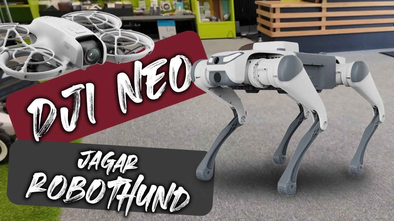 AI-Robothund M&ouml;ter Dr&ouml;nare!
