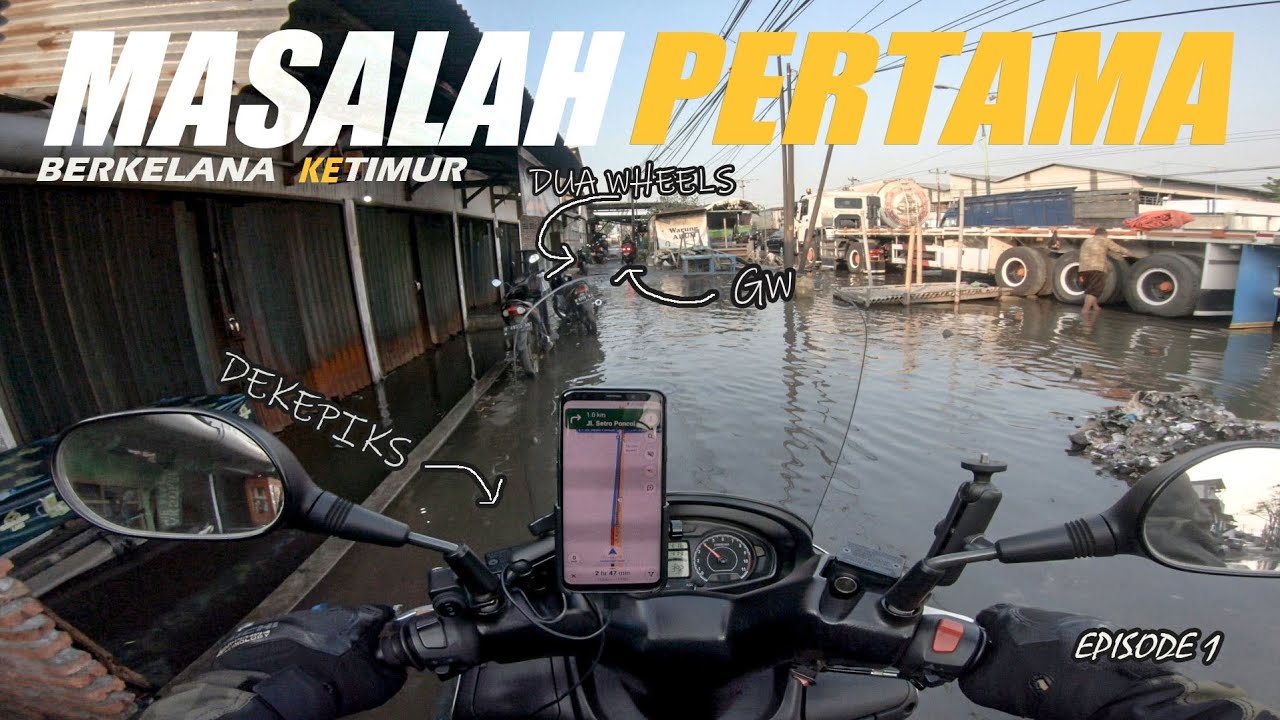 EPS1 BKT| Touring XMAX JKT-SAPE | HARI PERTAMA TOURING SELALU GA ENAK !! RIDING dari JKT-DEMAK 462KM