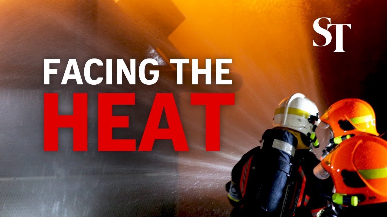 SCDF’s firefighting training for NSFs