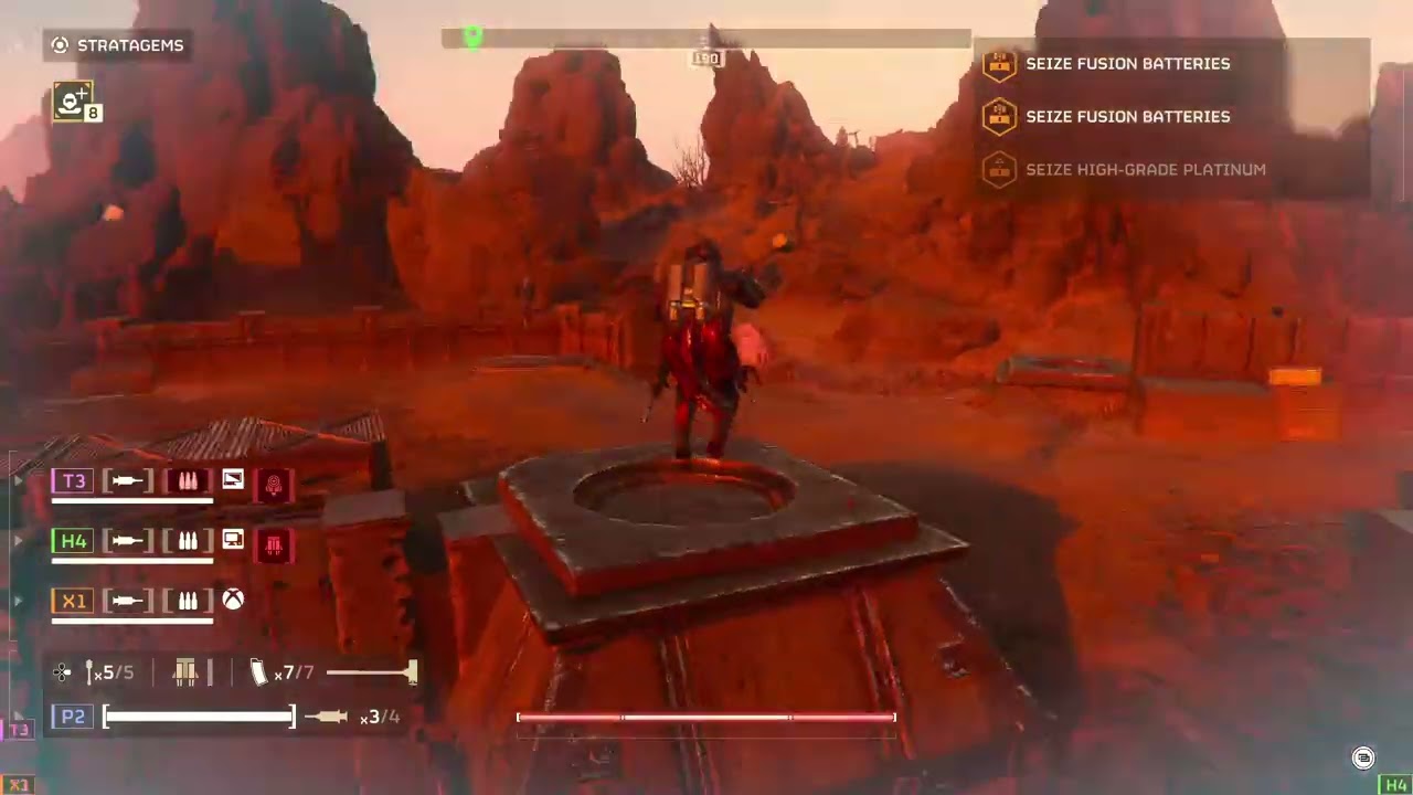 Hell Divers 2 - Xbox Series X -  So many things going on here... 