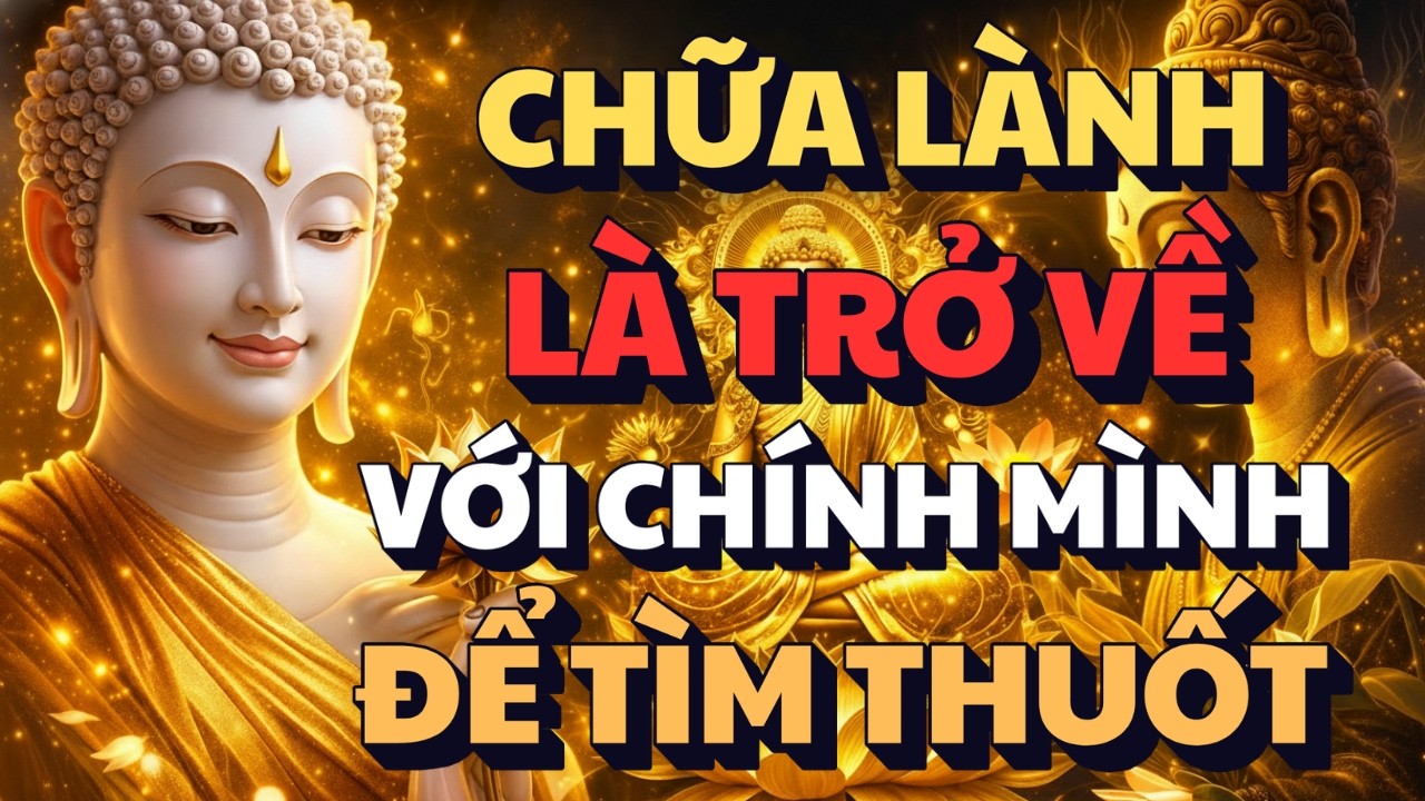 LỜI PHẬT DẠY: HỌC CÁCH CHỮA LÀNH - LÀ QUAY TRỞ VỀ VỚI CHÍNH MÌNH | ĐỂ TÌM THUỐT