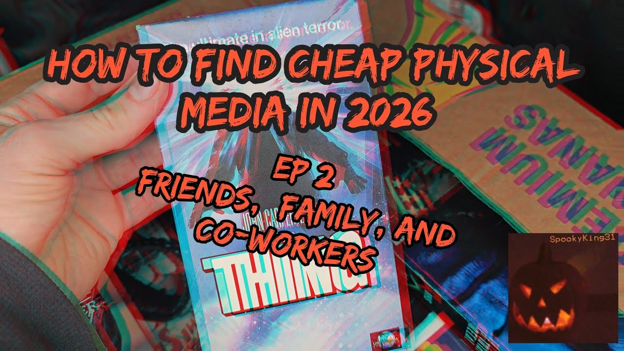 How to Find CHEAP Physical Media in 2026 Ep 2: Friends, Family, Co-workers | VHS Pickups 