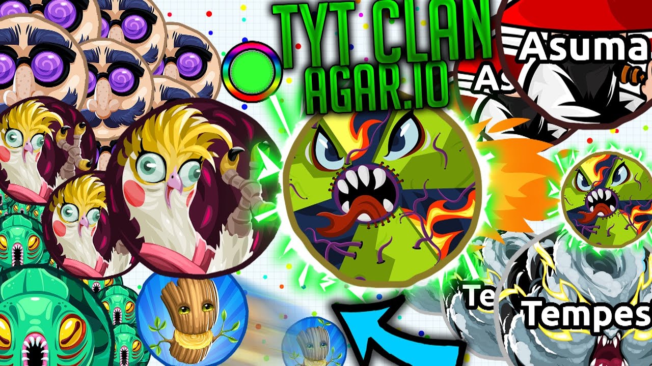 TYT Clan TAKES OVER Agar.io In 2020... (Try not to be entertained..)
