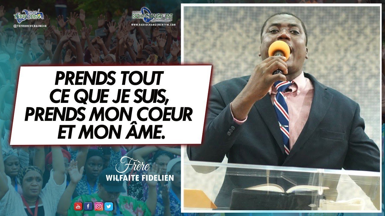Prends tout ce que je suis, prends mon coeur et mon âme.. | Fr Wilfaite FIDELIEN - Dim 16 Oct 2022