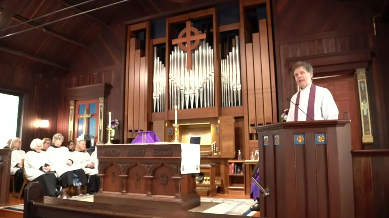 St Paul's Episcopal Church - The First Sunday in Lent, Gospel and Sermon, February 22, 2026