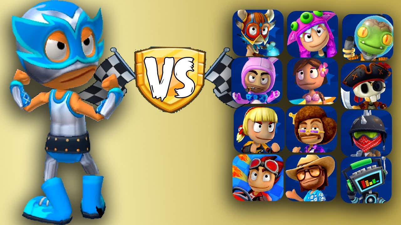 New Outfit El Zipo Vs All Driver Battle | Beach Buggy Racing 2 IA