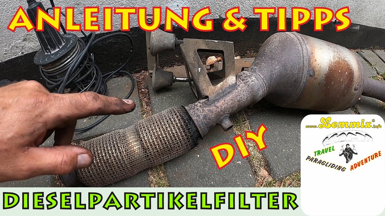 Dieselpartikelfilter Dpf selber tauschen genaue Anleitung und Tipps VW T5 T6 Vanlife Camper Lemmix