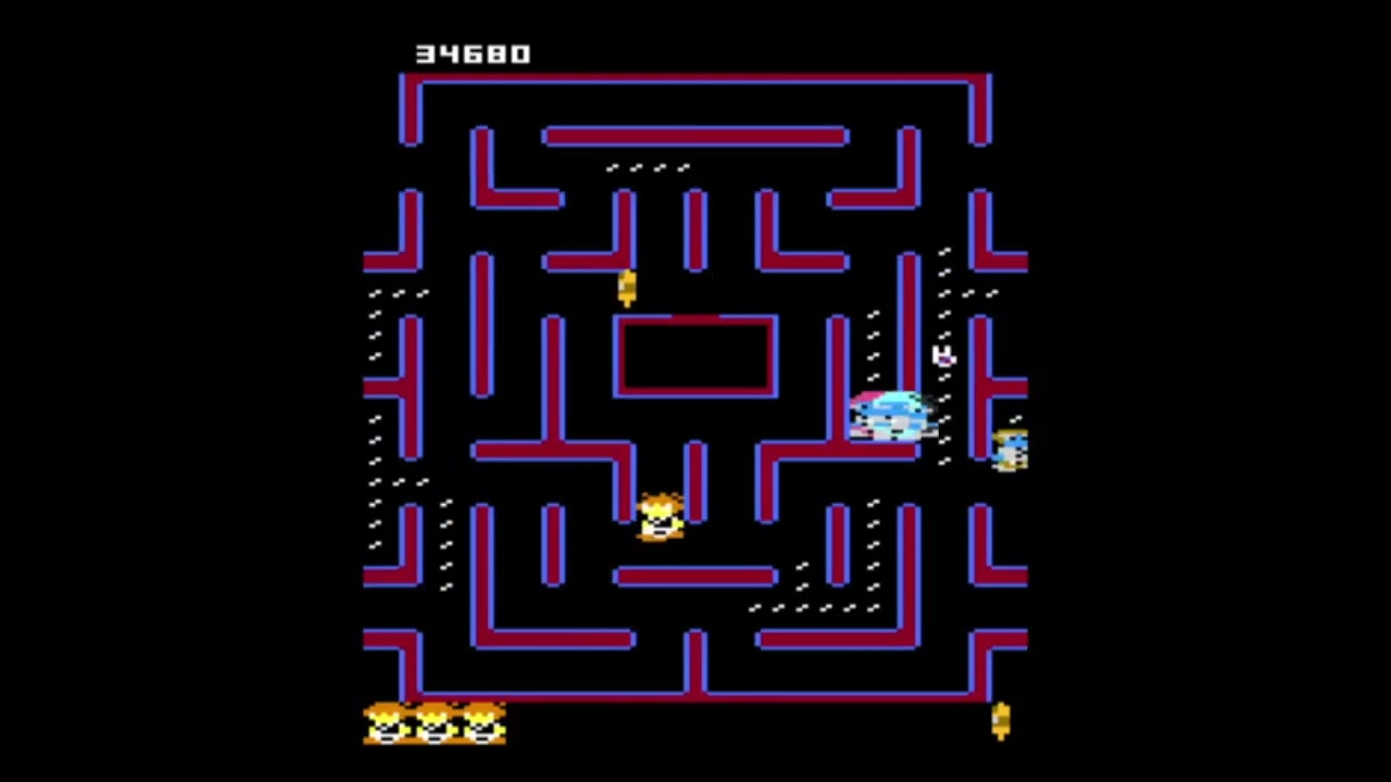 Bleach Pac-Man (Atari 7800). NTSC. Yakitori. Score: 62 480 #atari #atari7800 #pacman #retrogaming