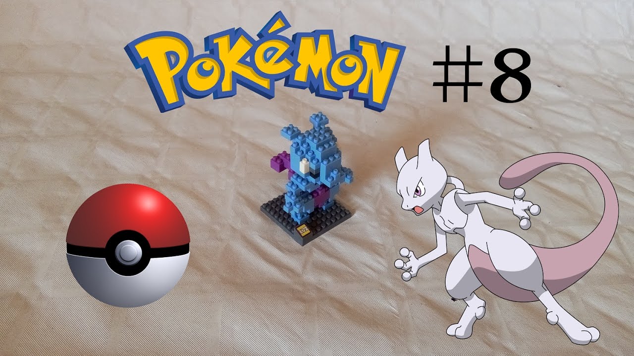 Construction de Mewtwo [Nanoblocks Pokémon #8]