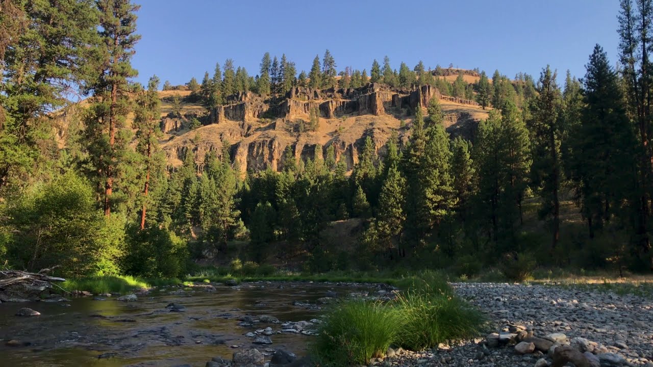 Relaxing Meditation River - John Day River, Oregon
