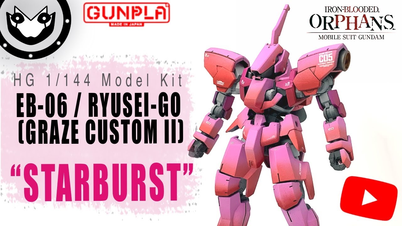 Custom Paint Gunpla | HG GRAZE CUSTOM II | HGIBO | 2021