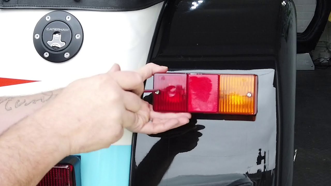 Caterham 7 Rear Light Cluster LED Upgrade Kit - Just Add Lightness