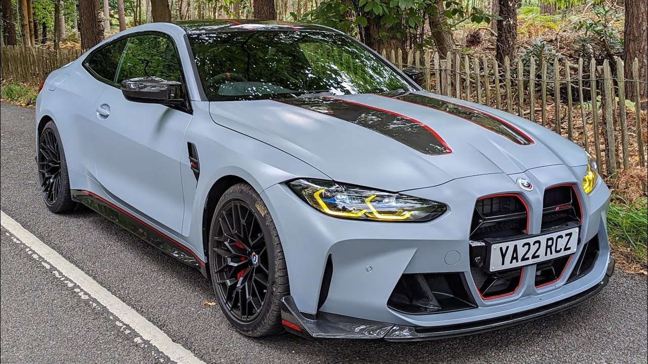 1st Drive in the BMW M4 CSL | 4k