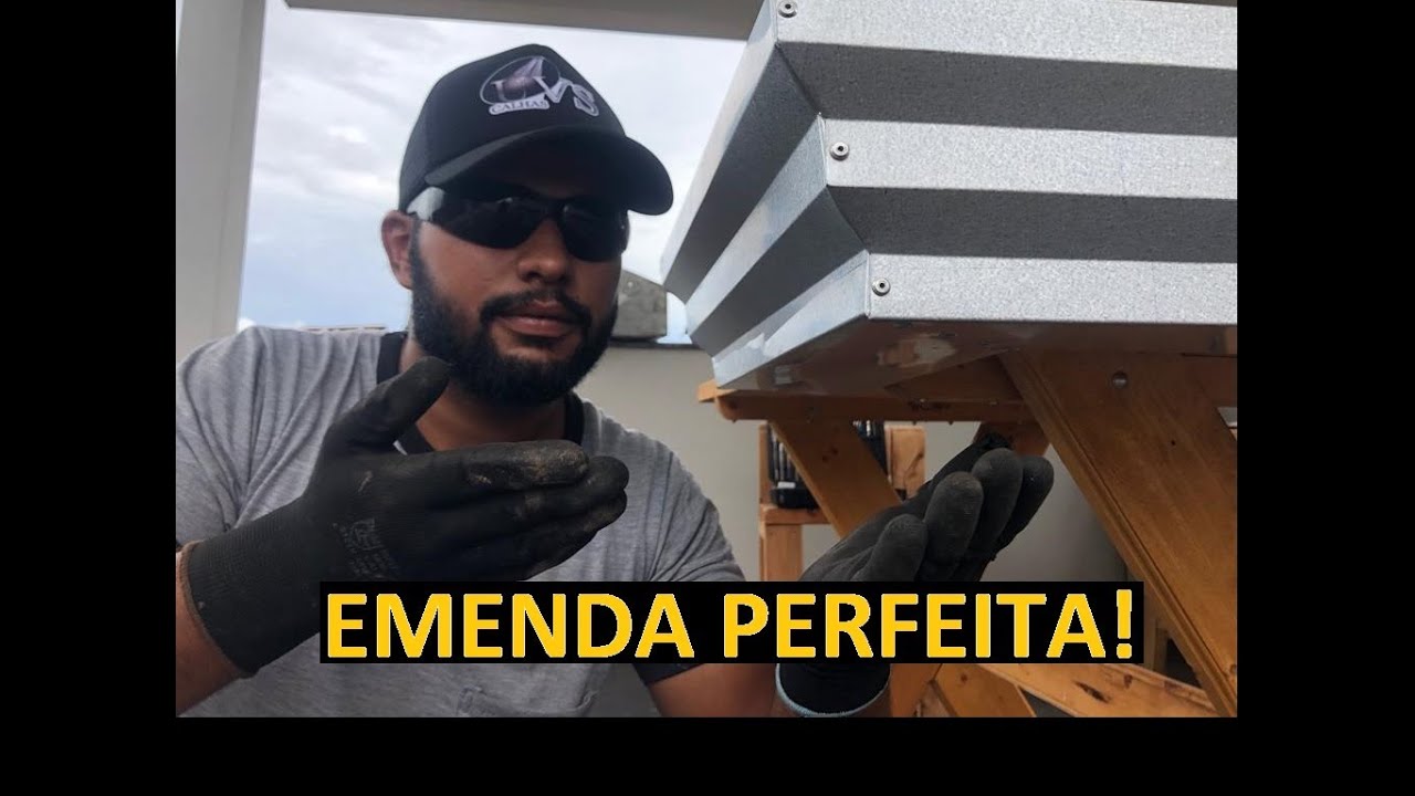EMENDA EM 90 GRAUS. FAÇA VOCÊ MESMO!
