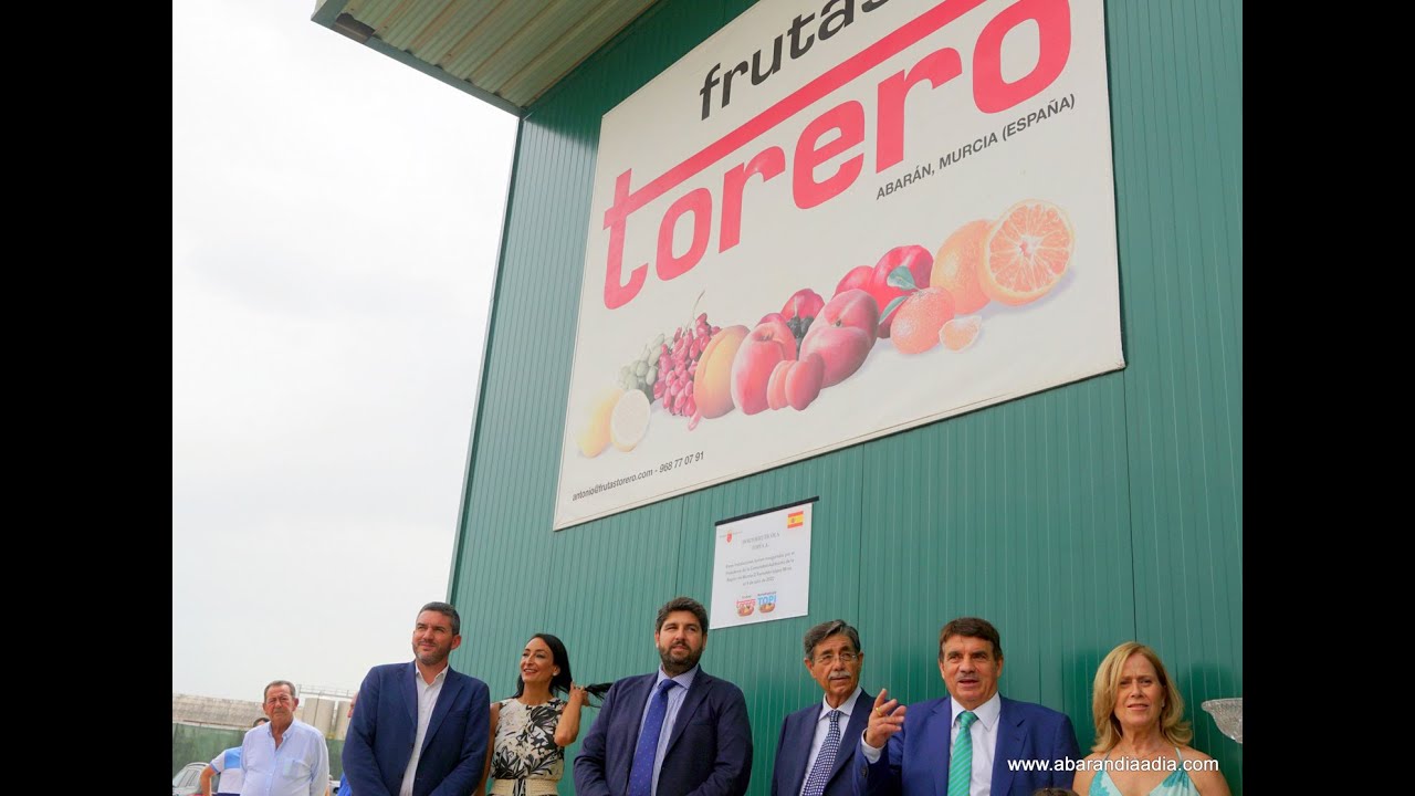 La empresa hortofrutícola 'Frutas Torero' inaugura sus nuevas instalaciones en Abarán