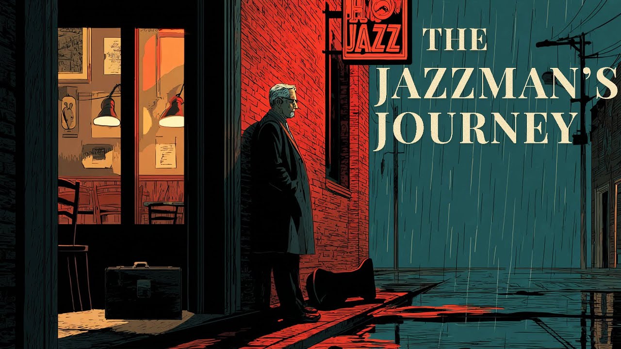 The Long Road Home 🧳 Dark Noir Jazz & Slow Blues for Late Night Driving