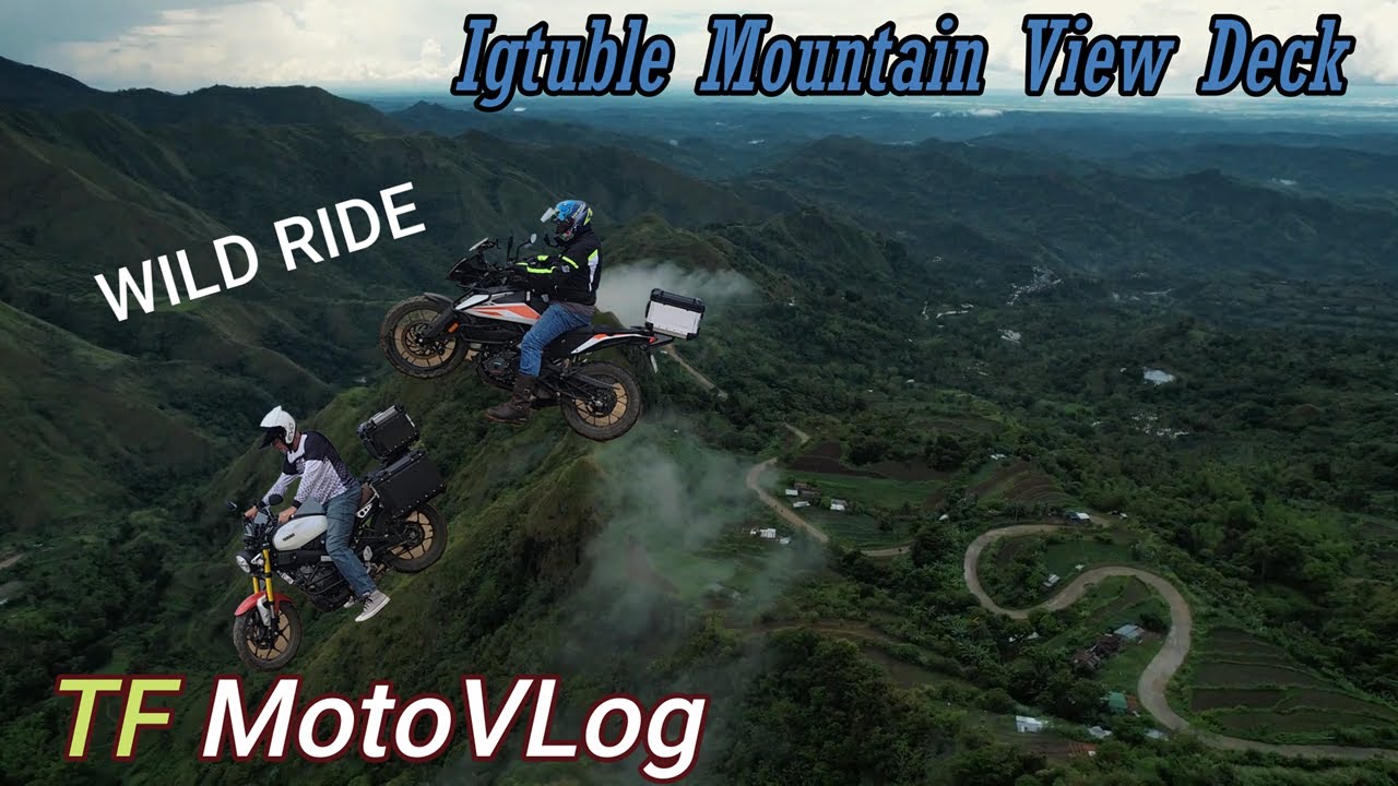 KTM MotoVLog PHILIPPINES  Igtuble Mountain View Deck Run  Iloilo to Antique Panay Island