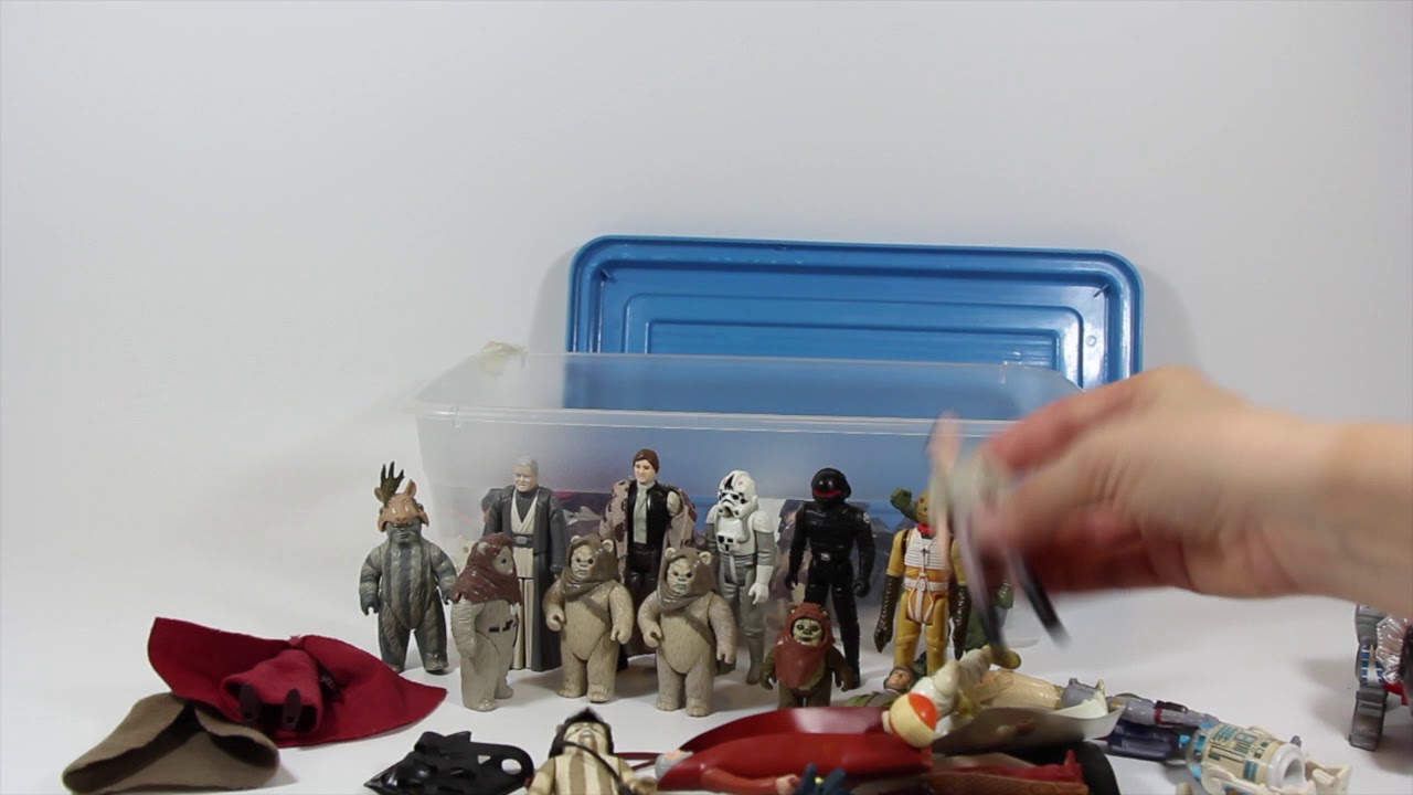 Vintage Star Wars Toy Haul 10/28/17 - The more armed Ewoks the better