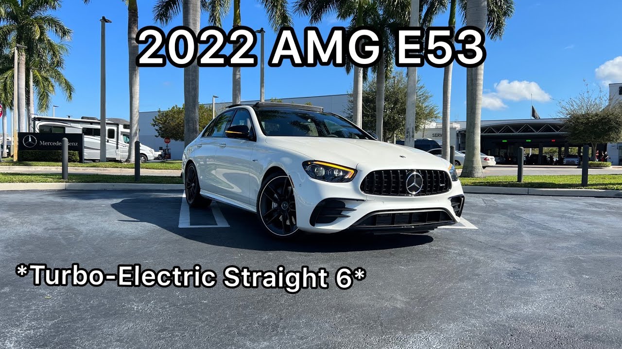 Mercedes-AMG E53 2022 года — производительность по доступной цене