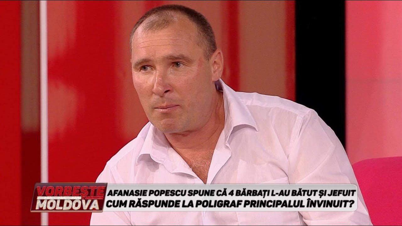 VORBEŞTE MOLDOVA: CUM RĂSPUNDE LA POLIGRAF PRINCIPALUL ÎNVINUIT? (partea 1)