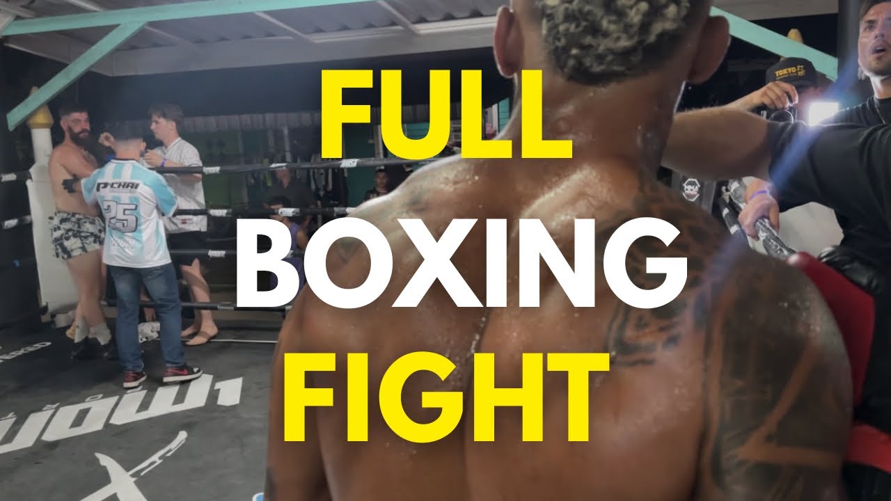 Duval Pierres full boxing fight in Thailand | Phuket | Pchai gym