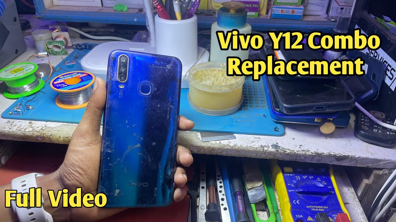Vivo Y12 Y15 Y17 Combo Replacement | Full Video | Display Change #Combo #display #mobilerepairing 