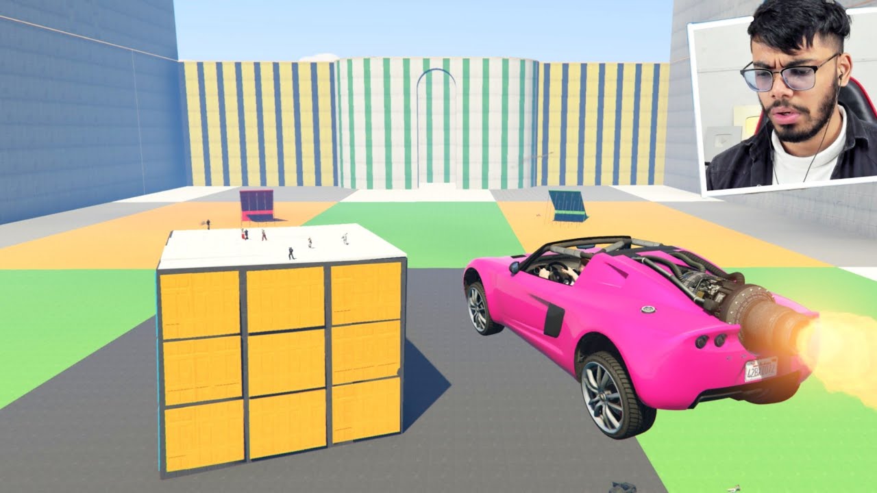 Cars Vs RPG Challenge 777.777% People Get Fever After This Race in GTA 5!