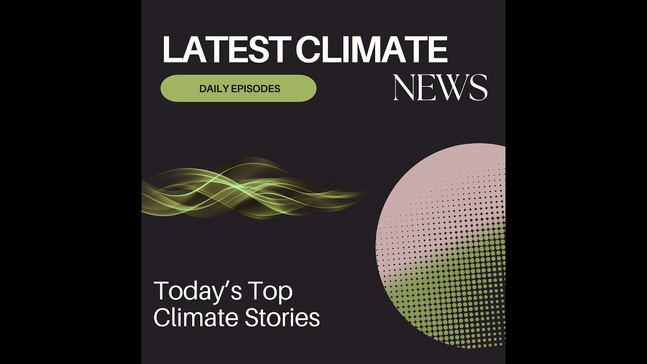 22 January 2026 - Latest Climate News