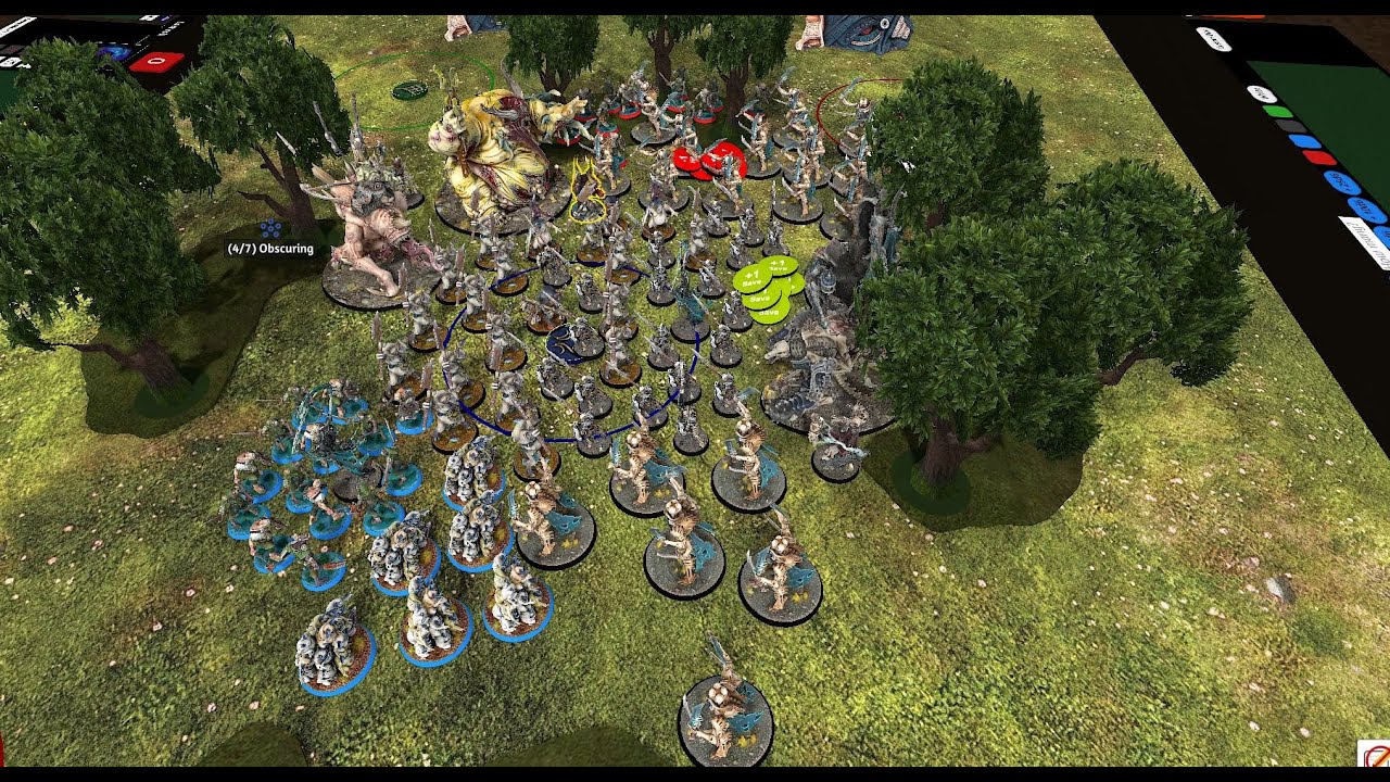 Age of Sigmar Battlereport Tournament Match Maggotkin of Nurgle vs Ossiarch Bonereapers!