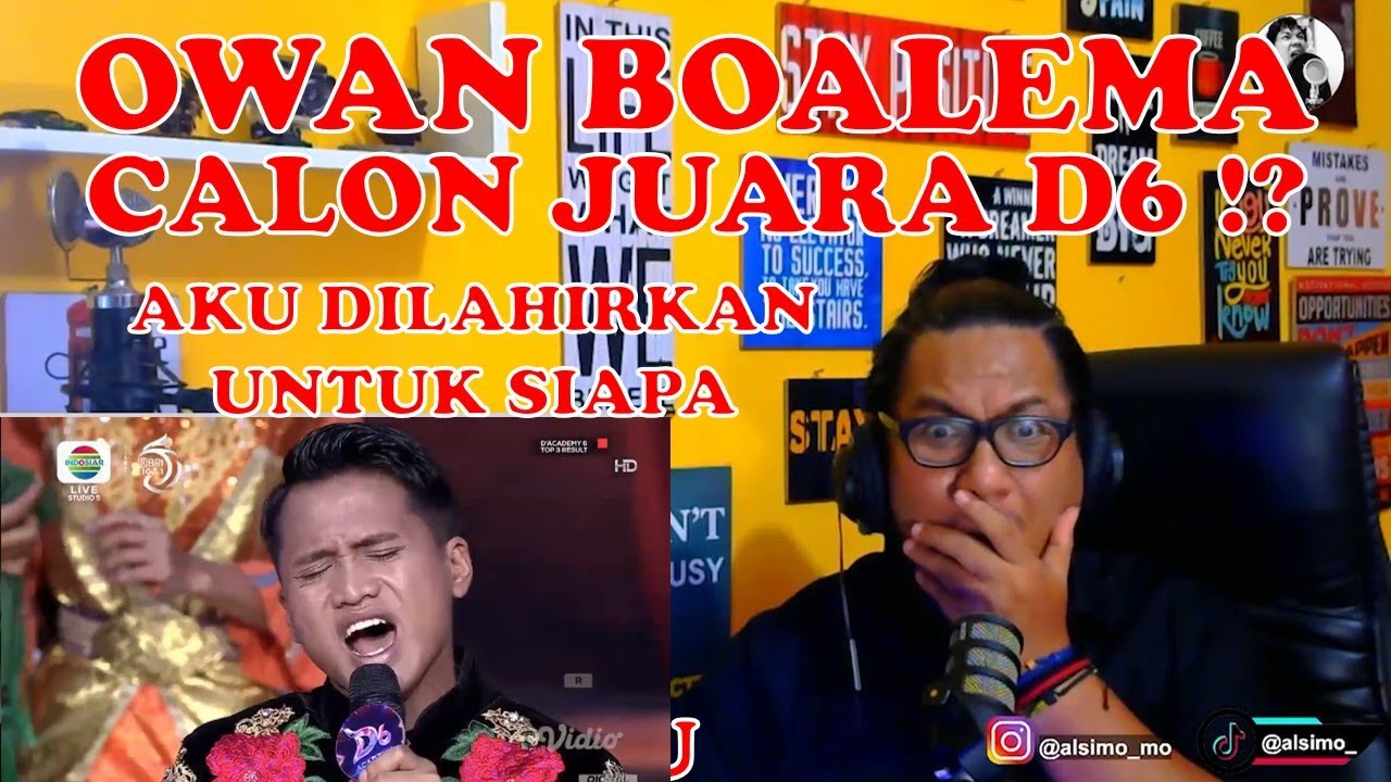 🔴Owan Boalemo Aku Dilahirkan Untuk Siapa Leo Waldy D6 Academy Indosiar