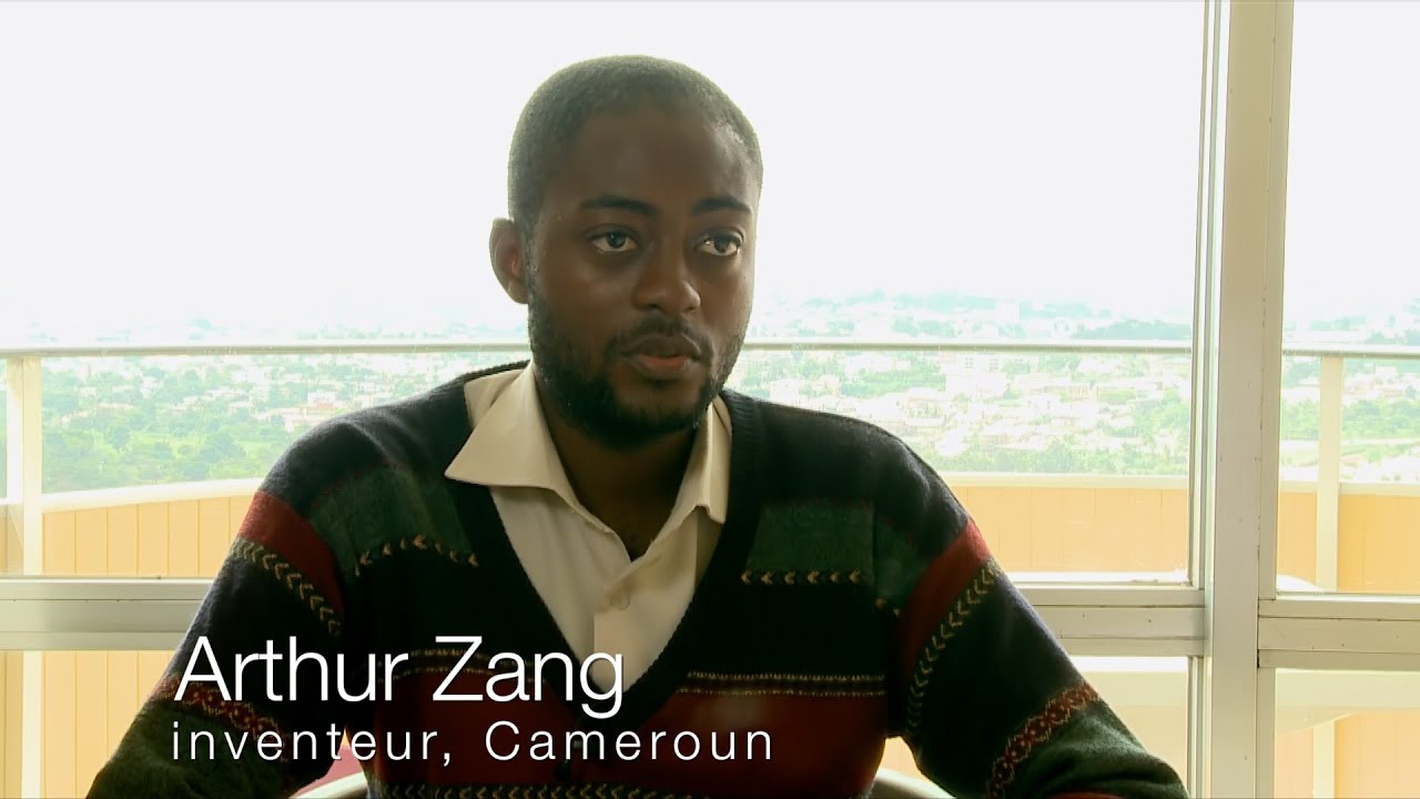 M. Arthur Zang, inventeur du Cardiopad, Cameroun