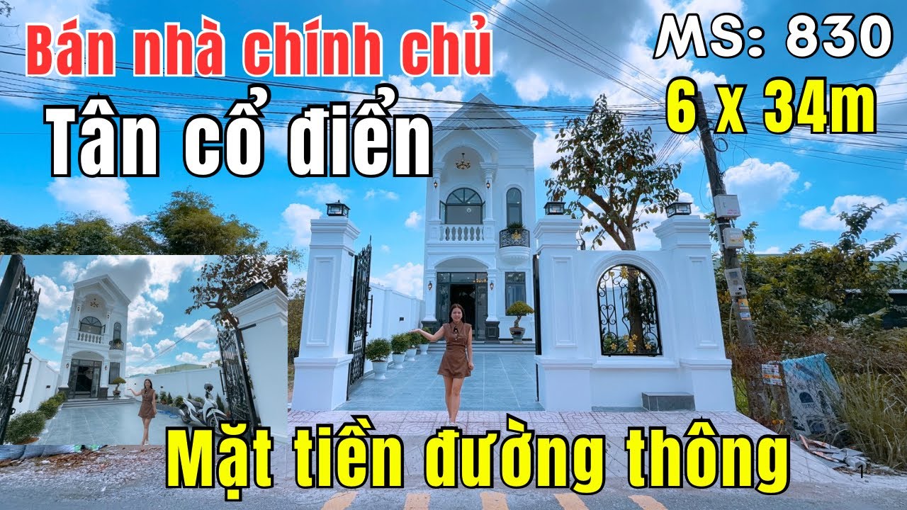 ✅ Biệt thự rộng 6x34m - nhìn ngoài đã thấy mê