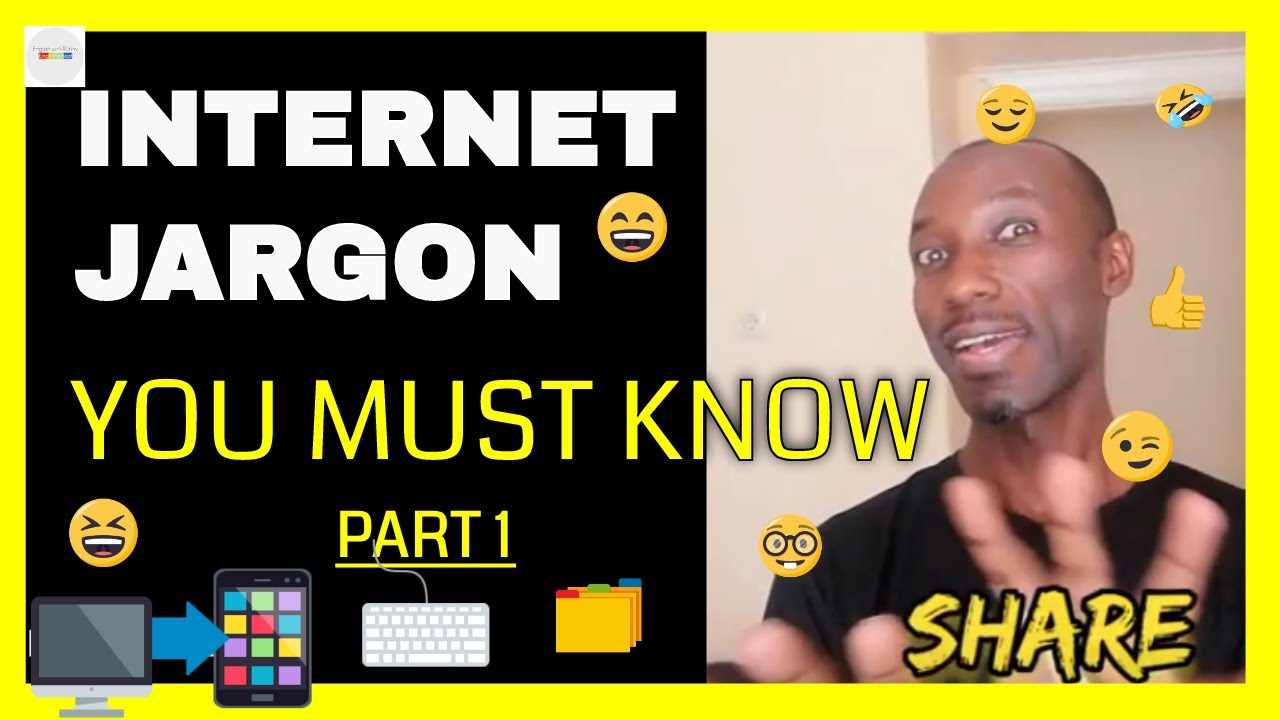 Internet or online Jargon, vocabulary, Slang words you must know.Part 1📱🖥💻