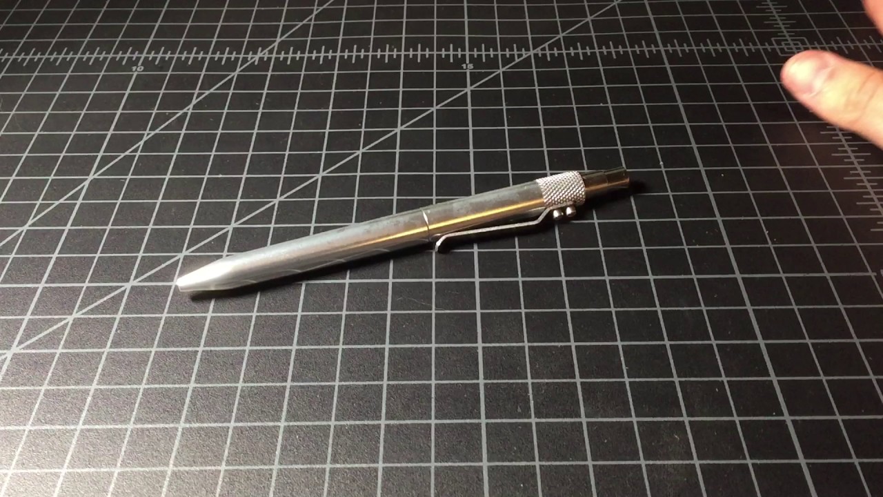 Karas Kustoms Retrakt aluminum pen first look