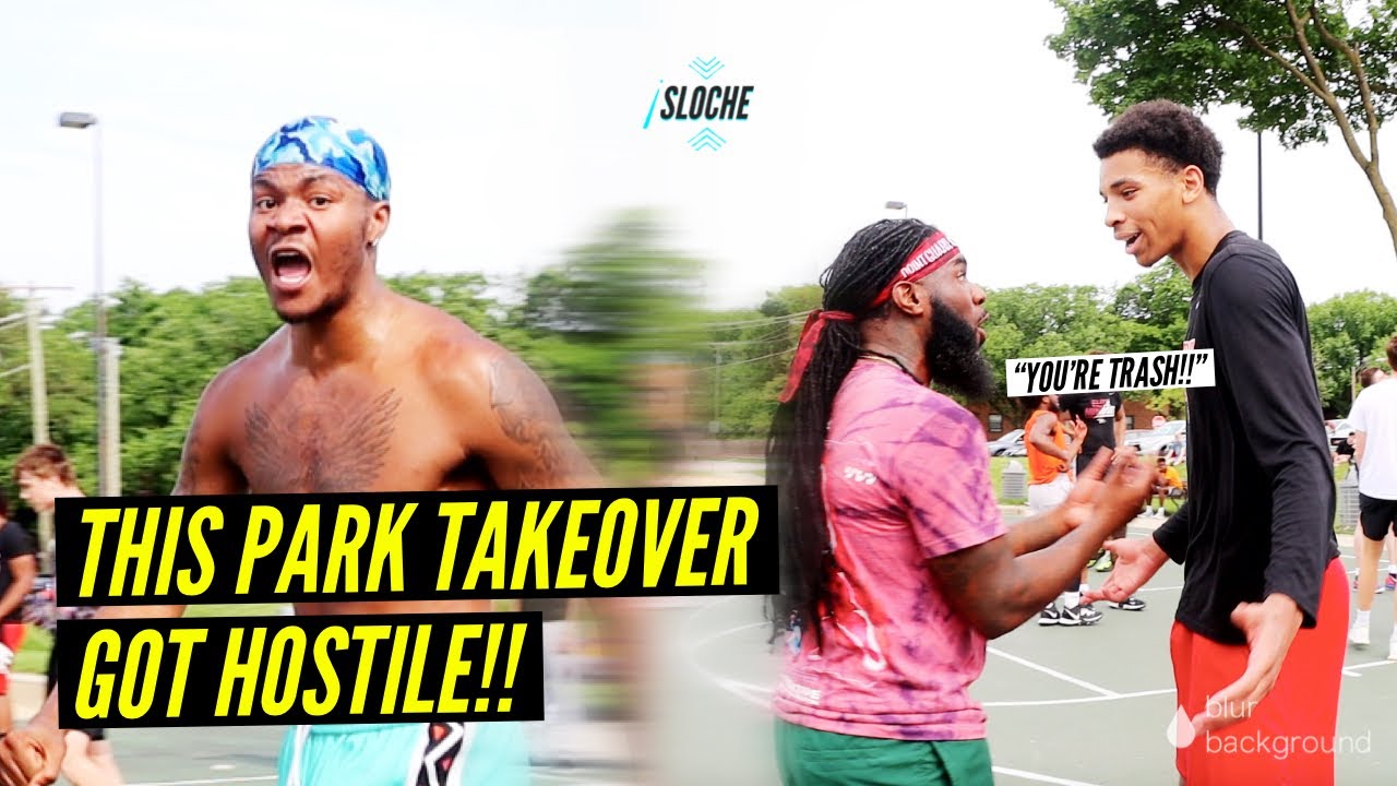 THE TRASH TALKING WAS CRAZY!! | Park Takeover Was FULL of Smoke!!