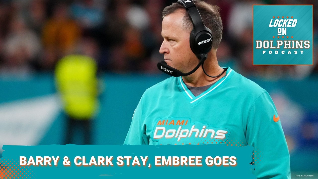 Dolphins Keeping Two Major Assistant Coaches, Dropping A Surprising One & More