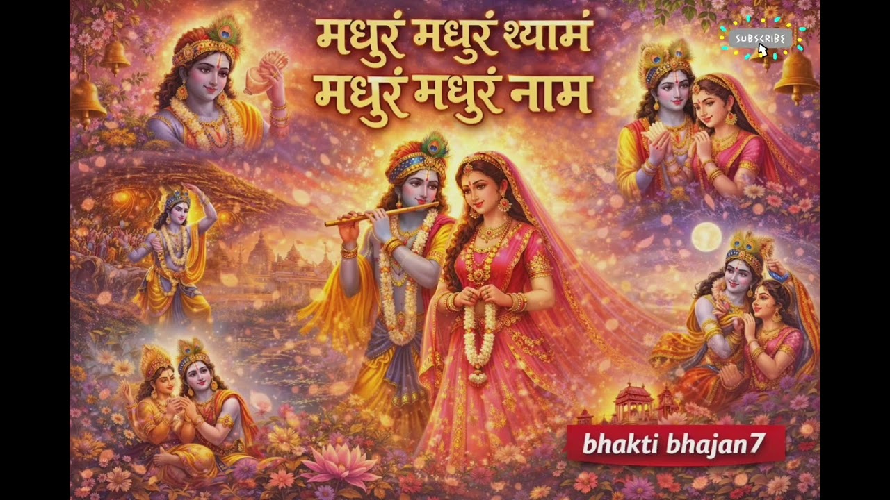 मधुरं मधुरं श्याम नाम जपो | हृदय को छू लेने वाला कृष्ण भजन#KrishnaBhajan#HareKrishna#SanatanDharma