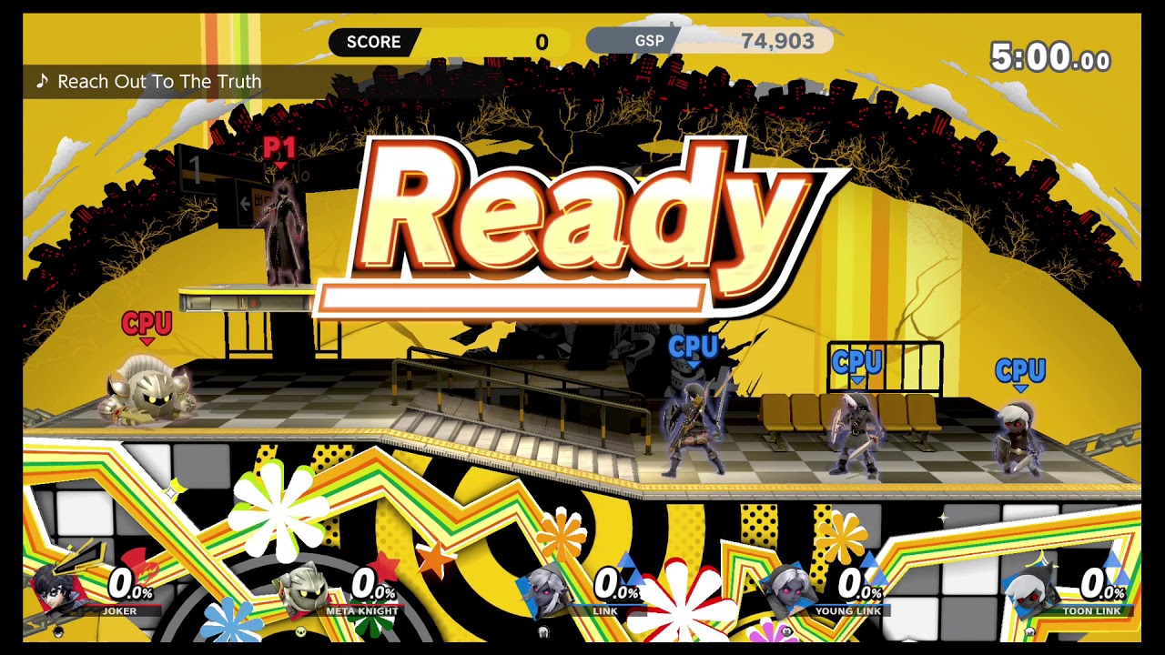 Super Smash Bros. Ultimate Challenger Pack 1 Joker Classic Mode