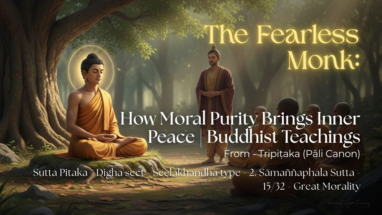 The Fearless Monk: How Moral Purity Brings Inner Peace | Buddhist Teachings