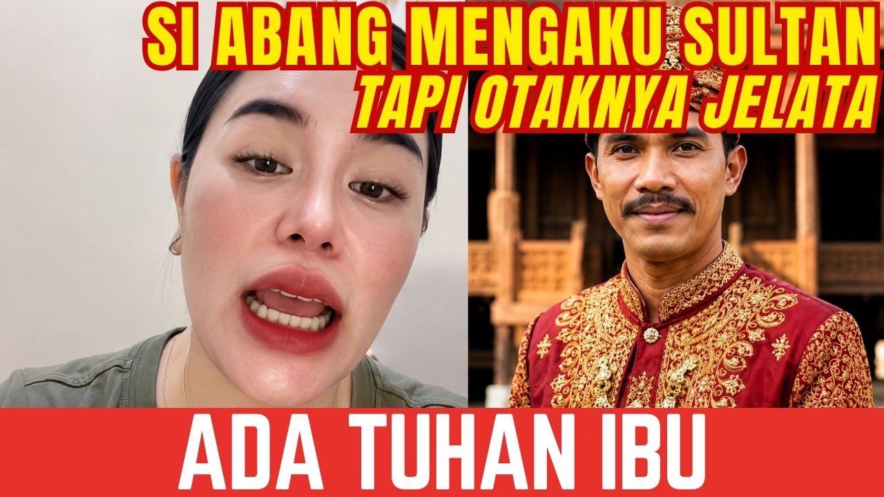 BANG SULTAN YANG OTAKNYA JELATA, BERKATA ADA TUHAN IBU ! || AGATHA APOLOGET