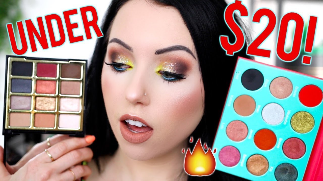 BEST EYESHADOW PALETTES UNDER $20! 😍