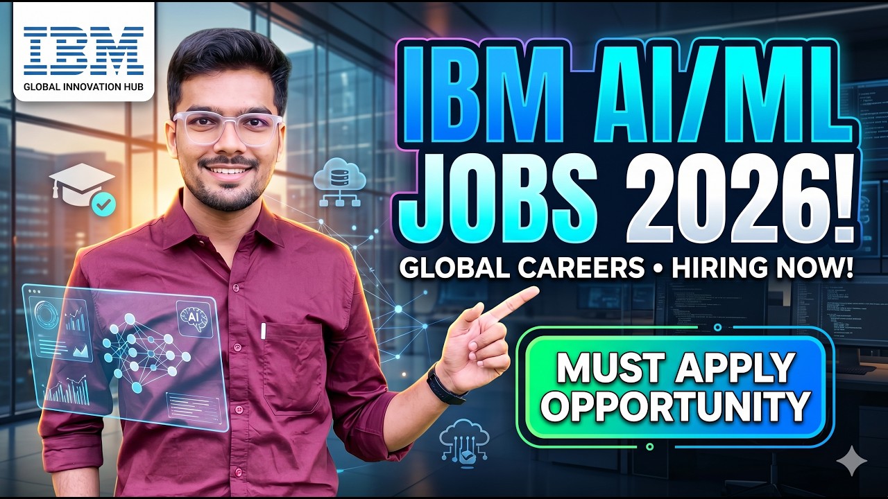 IBM watsonx Hiring 2026 | Freshers Apply Now
