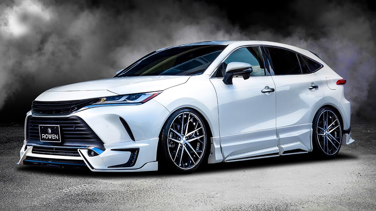New 2021 Toyota Harrier – body kit by ROWEN