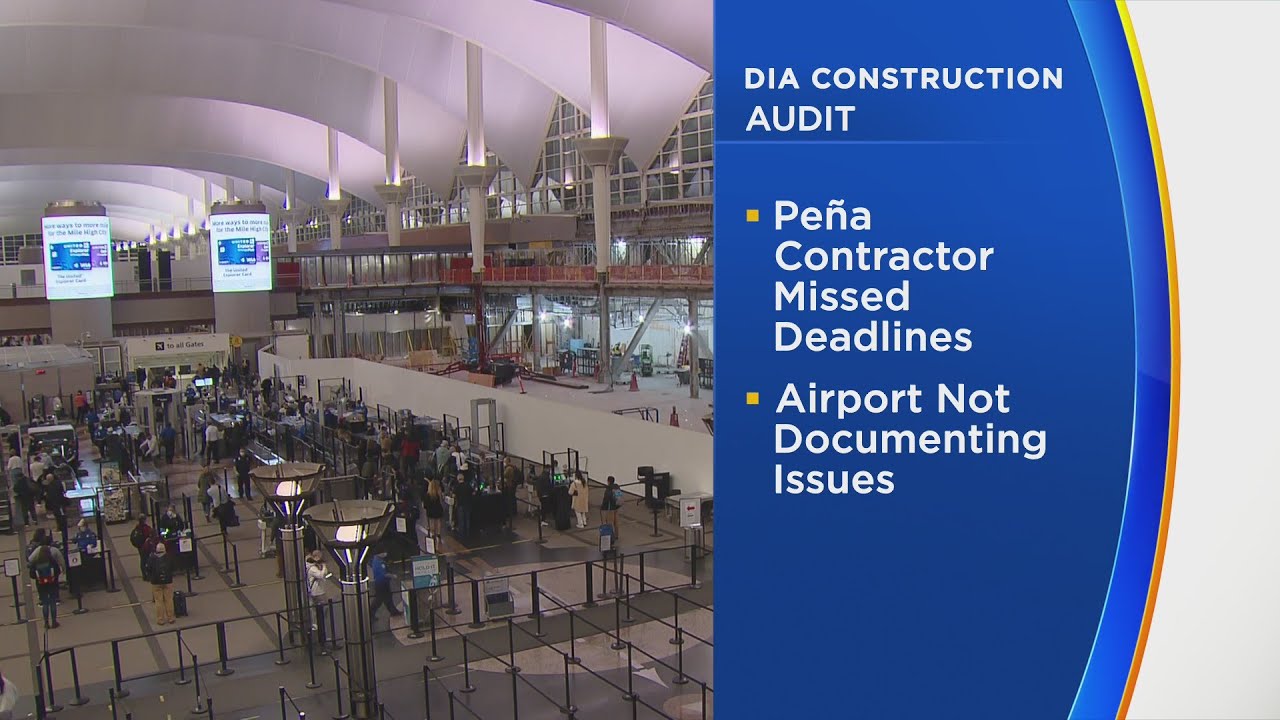 Denver Auditor Calls For Better Oversight On DIA Construction
