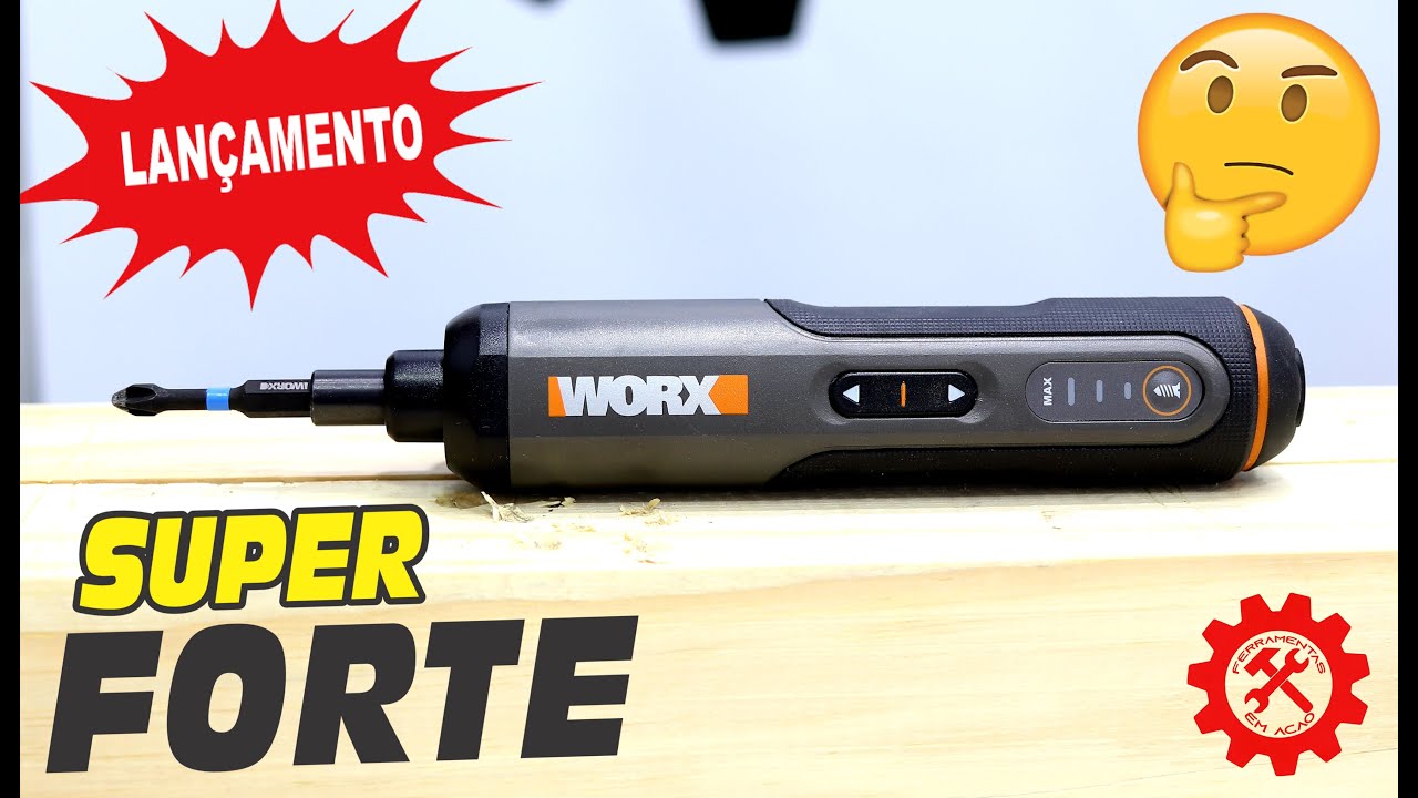MELHOR QUE A BOSCH GO OU NÃO - Parafusadeira WORX 4V WX240 LANÇAMENTO
