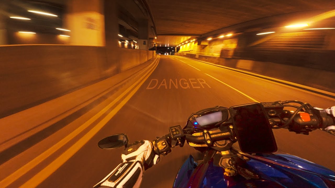 ABSOLUTE NIGHT MADNESS! | LOUD EXHAUST 💥 + TUNNELS | GSX-S750 [4K]
