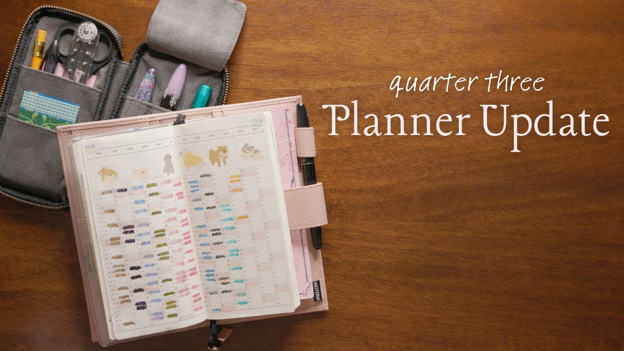 Quarterly Wrap-up | Hobonichi Weeks Flip Through
