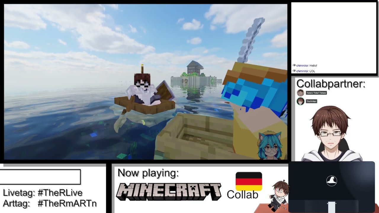 【VTuber】🇩🇪 Etwas Craften in der Mine mit Taka | !collab